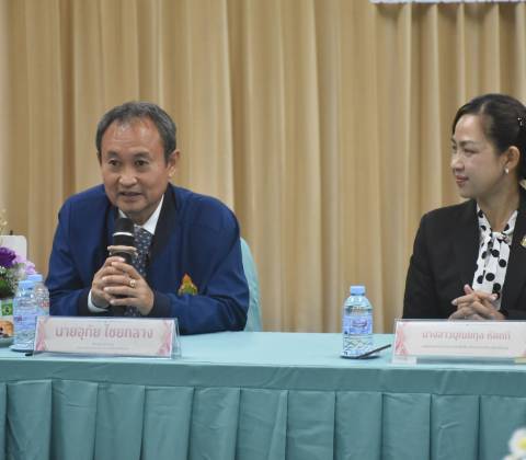 ต้อนรับคณะกรรมการติดตามและประเมินผลการขับเคลื่อนโครงการ NDLP